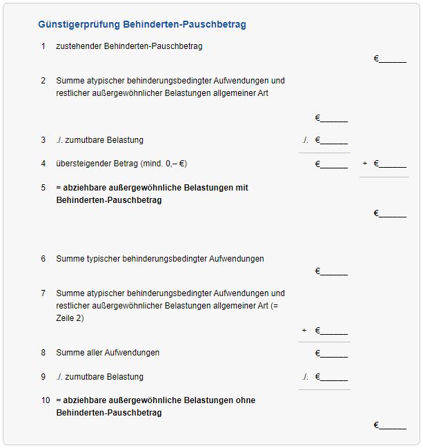 Behinderten-Pauschbetrag: Wann Lohnt Sich Der Verzicht?