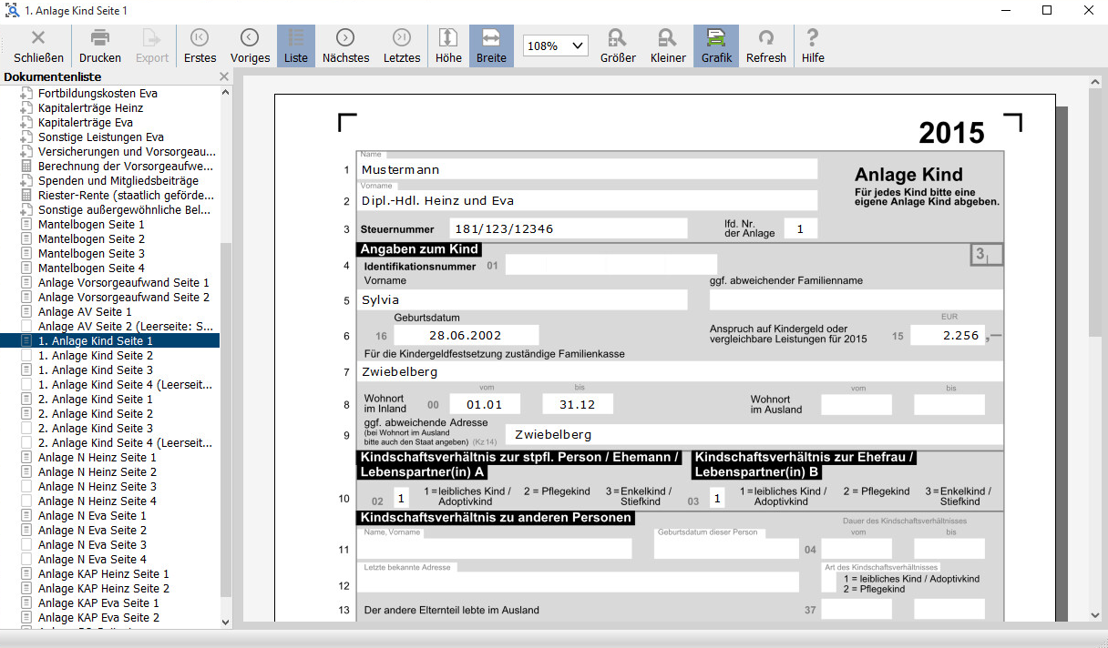 Steuersparerklarung Fur Rentner 2016 In Der Mac Version